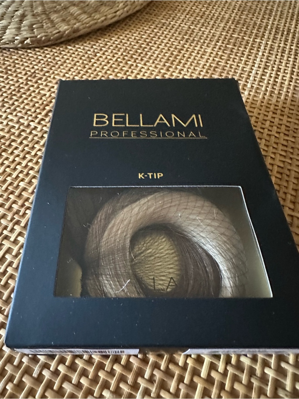 BELLAMI K-Tip Hair Extensions - Light Brown to Ash Blonde Platinum Blend NWT✨